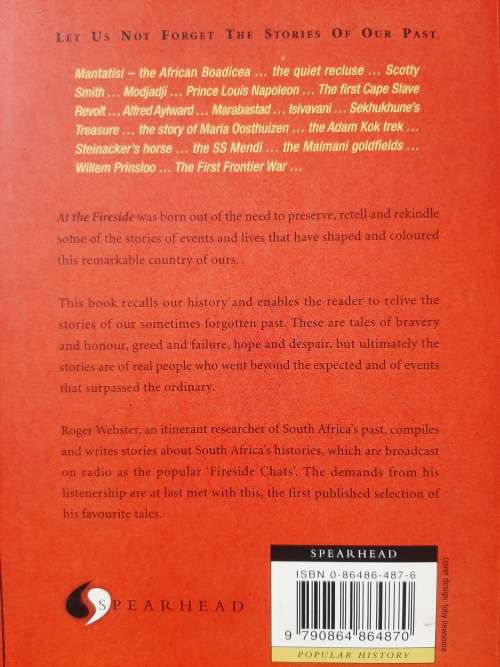 At the Fireside:True Southern African Stories By Roger Webster