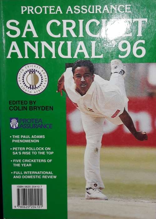 SA Cricket Annual 1996 - Edited by Colin Bryden