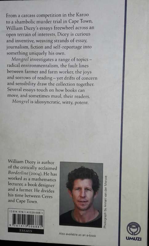 Essays - Mongrel - William Dicey