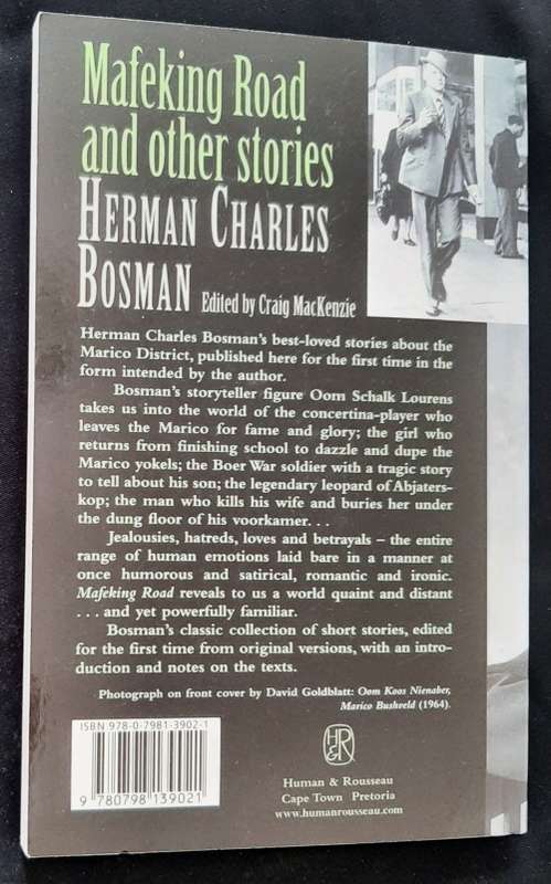Mafeking Road & other stories By Herman Charles Bosman