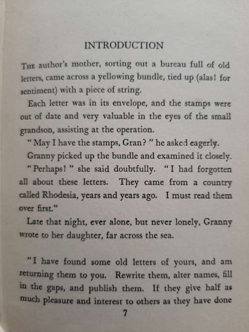 Sally in Rhodesia By Sheila Macdonald
