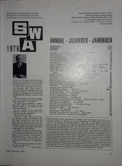 South West Africa Annual 1976
