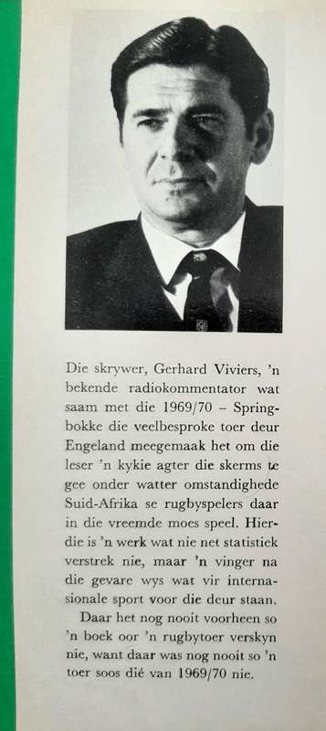 Rugby Agter Doringdraad By Gerhard Viviers