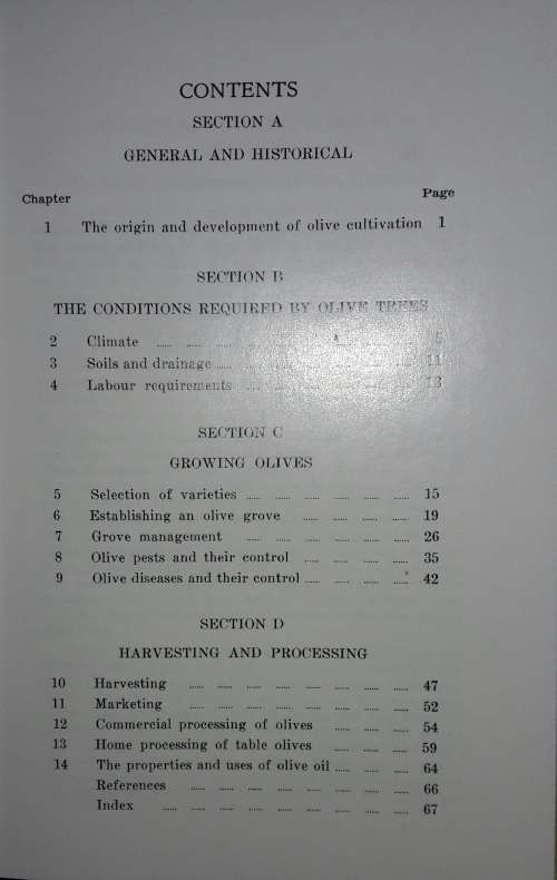 A Handbook For South African Olive Growers - L H Impey