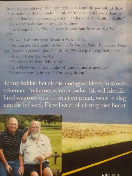 Hiervandaan: Op Reis in die Geliefde Land by Dana Snyman