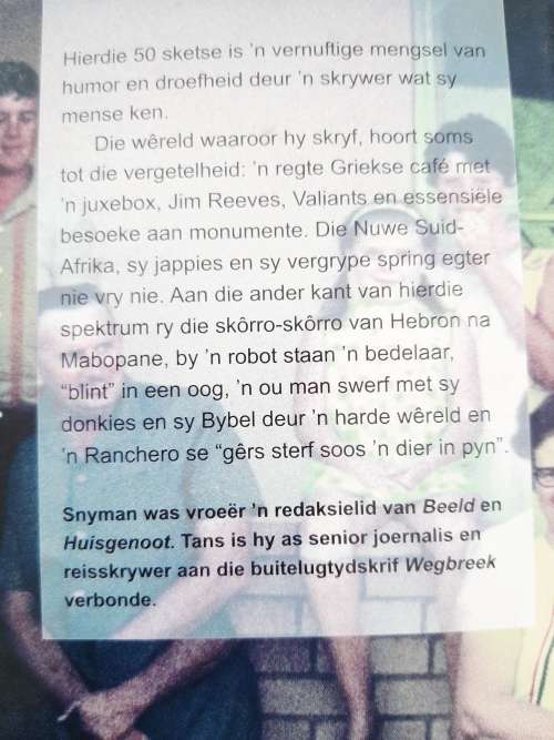 Uit die Binneland by Dana Snyman