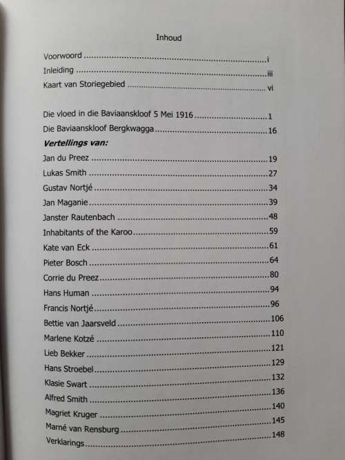 Baviaanskloof Stories by JC Scheltema