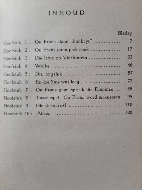 Ou Frans by C.M. Stimie
