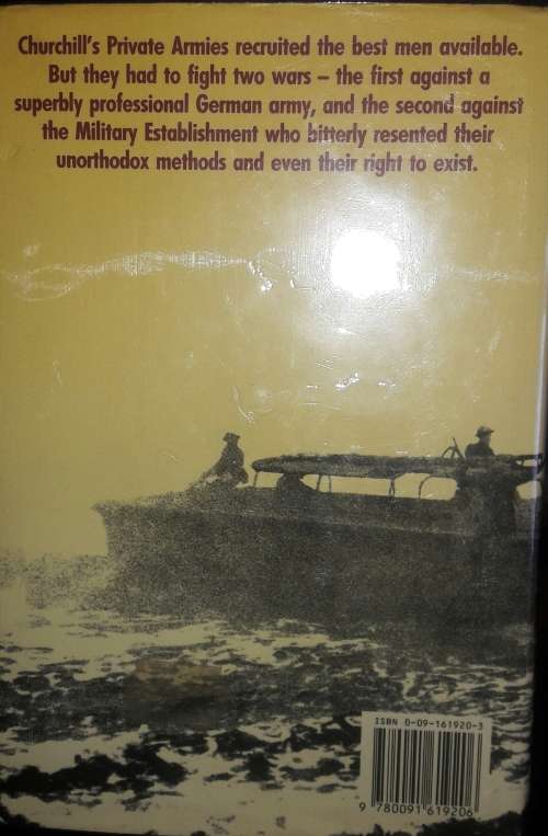 Churchill`s Private Armies - British Special Forces in Europe 1939-1942 -Eric Morris