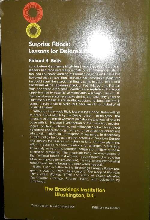 Surprise Attack - Richard K Betts