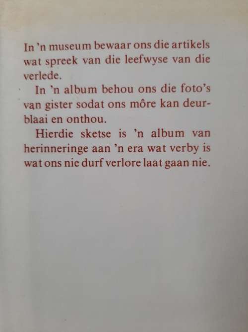 Op Die Ou Plaaspad: Sketse uit die verlede by Rachel Viljoen