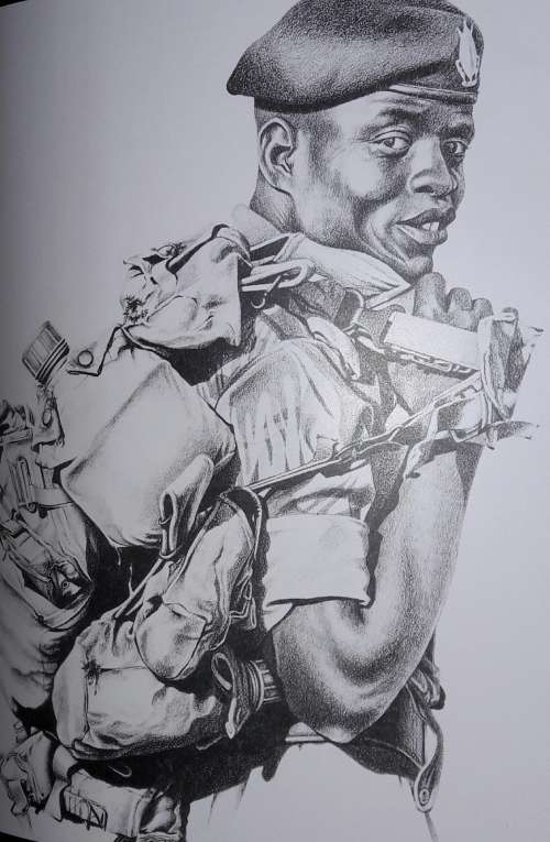 A War Artist`s Diary - Peter Badcock SIGNED