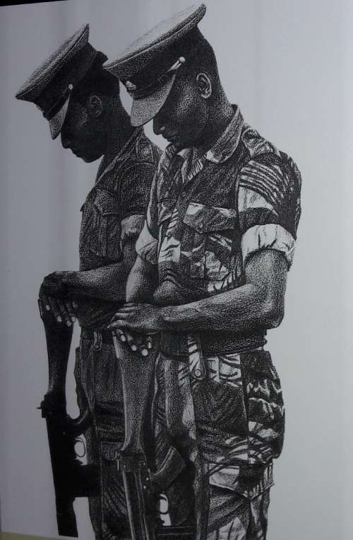 A War Artist`s Diary - Peter Badcock SIGNED