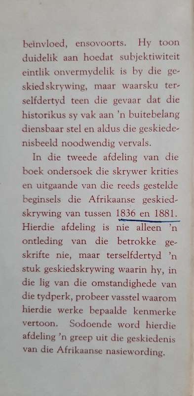 Die Afrikaner en sy Geskiedenis by F.A. van Jaarsveld