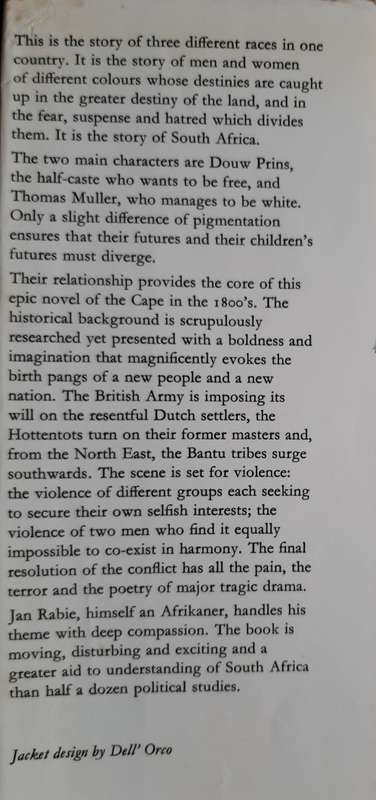 A Man Apart by Jan Rabie