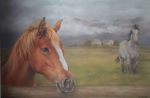 Loyal Companions - written by Roy Victor Harding - Lisa Halstead - Artist