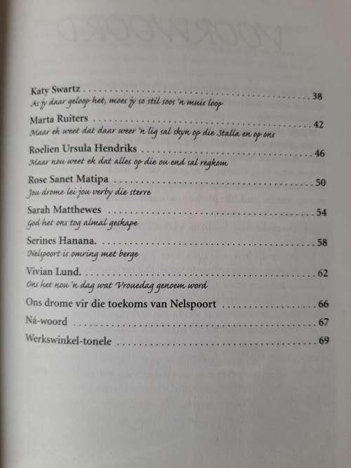 Nelspoort: Ons Lief & Leed by  Elise van Wyk(Editor)