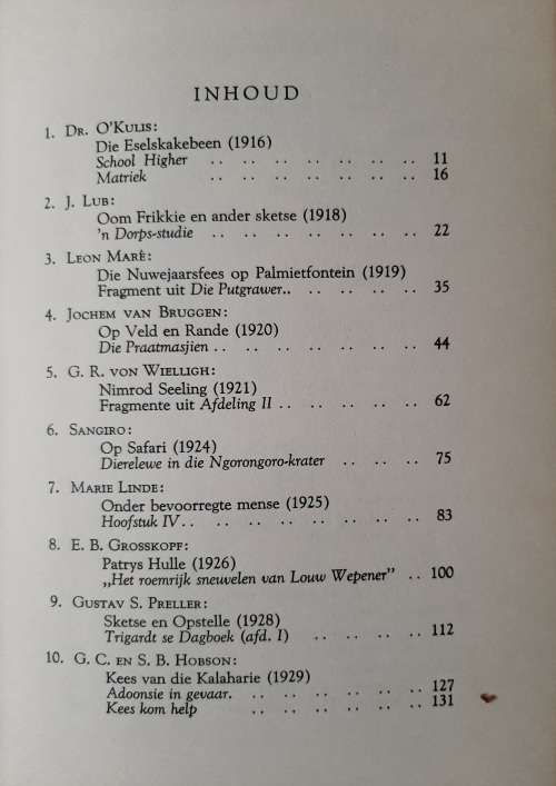 Vyftig Jaar 1914-1964 Gedenkbundel saamgestel uit die publikasies van J.L. van Schaik Beperk