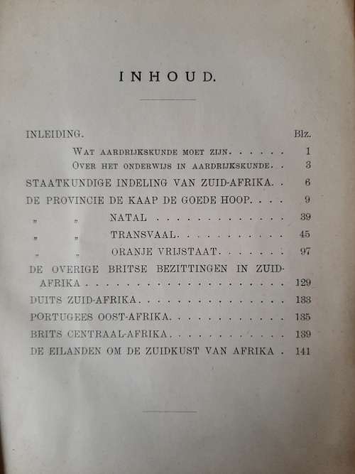 Leerboek van die Aardijkskunde van Zuid-Afrika(Textbook...Geography of South Africa) by D. Aitton