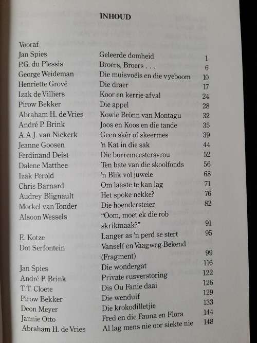Storie-sjêmpyn: 50 humoristiese vertellings by Jan Vosloo