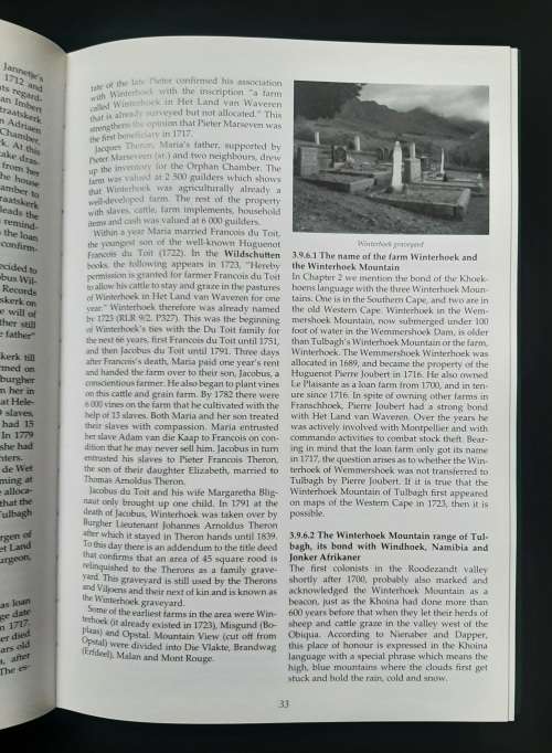 Tulbagh by Reverend M.J.N. van Zyl