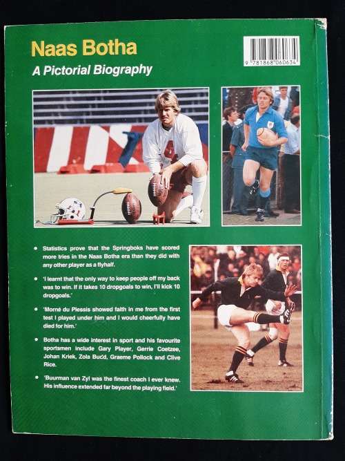 Naas Botha Rugby`s Golden Boy by Chris Greyvenstein