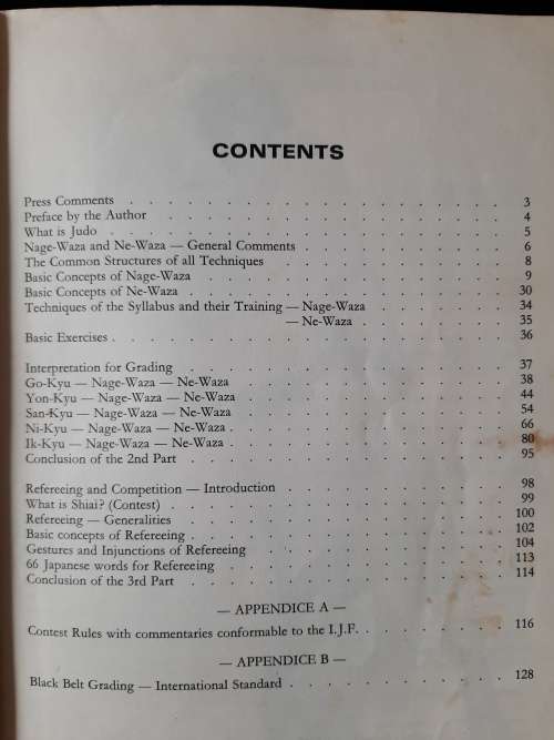 S.A. Judo Refereeing - Grading Syllabus by Jean Pujol