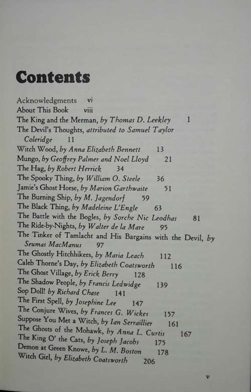 Spooks, Spooks, Spooks - Selected by Helen Hoke