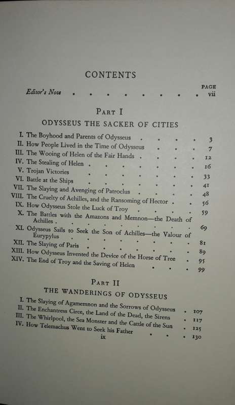 The Adventures Of Odysseus - Andrew Lang