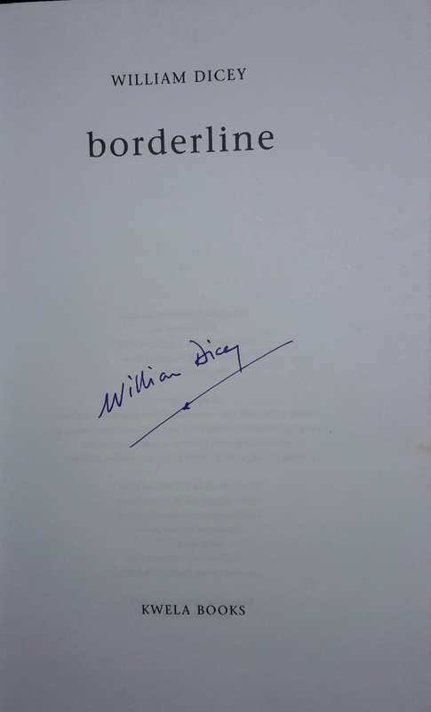 Borderline - William Dicey SIGNED