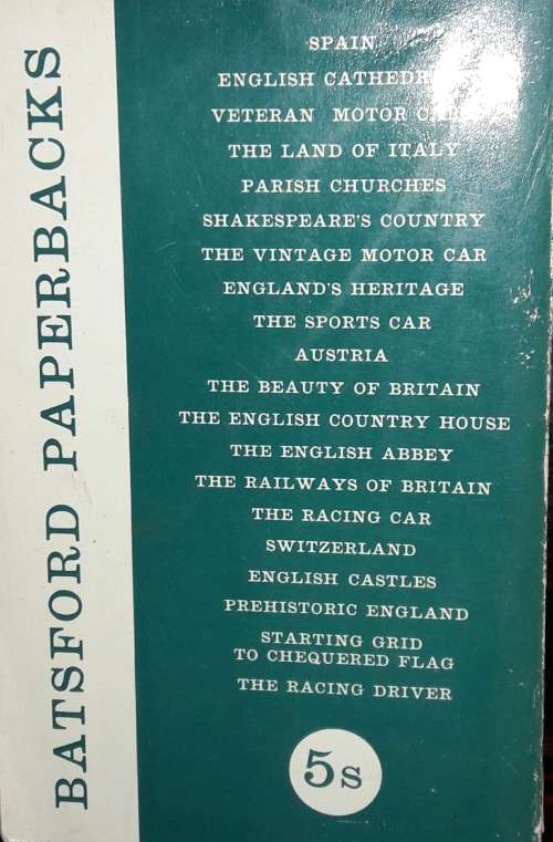 Veteran and Edwardian Motor Cars - S Scott-Moncrieff