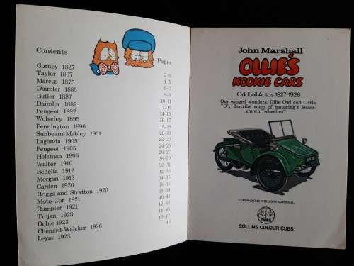 Ollie Automobilist (Set of 4) by John Marshall