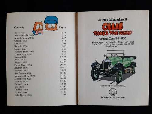 Ollie Automobilist (Set of 4) by John Marshall