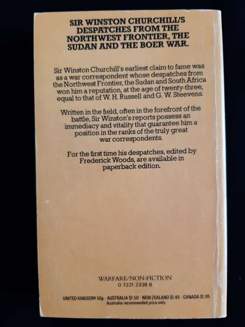 Young Winston`s Wars Edited by Frederick Woods