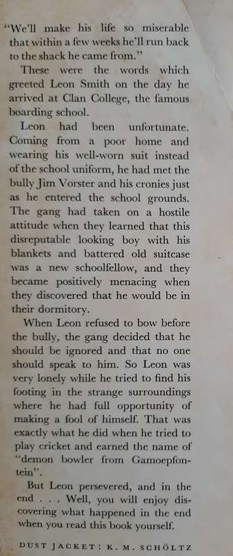 Leon at Clan College by Topsy Smith