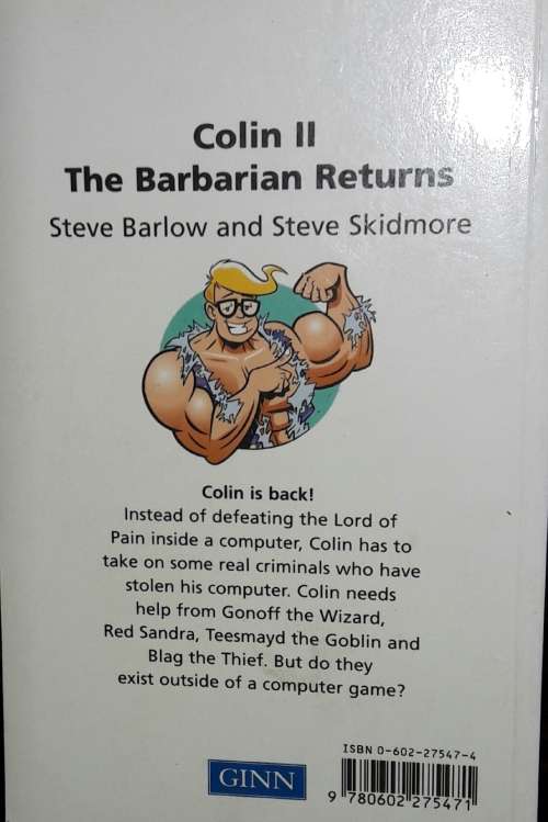 Colin II - The Barbarian Returns - Steve Barlow & Steve Skidmore