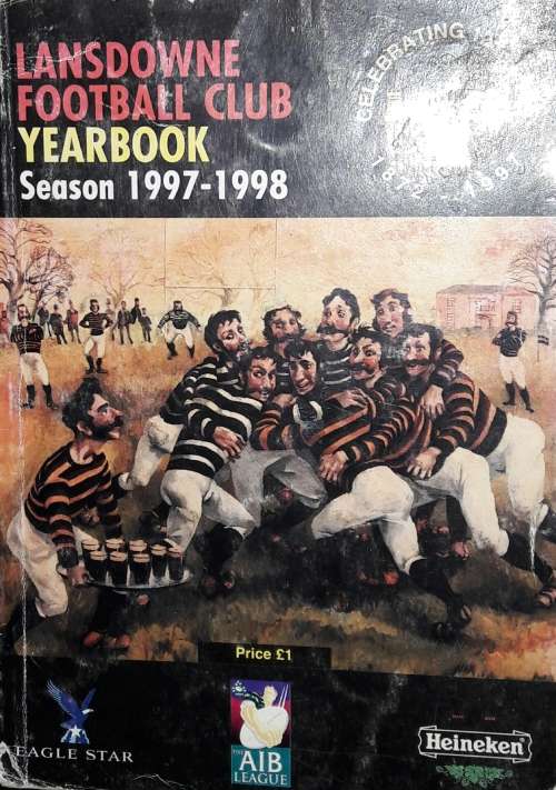 Lansdowne Football Club Yearbook Season 1997 - 1998