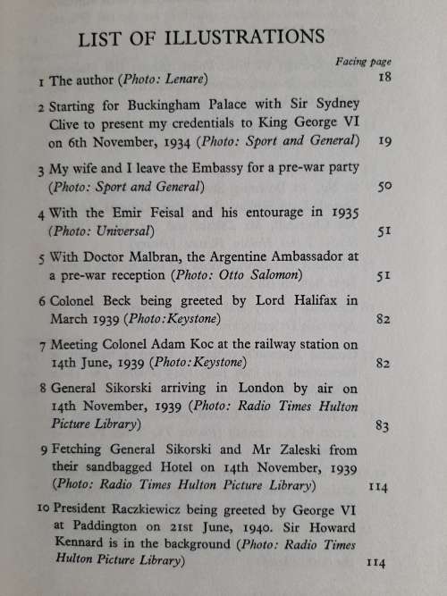 In Allied London by Count Edward Raczynski with an introduction by Sir John Wheeler-Bennett