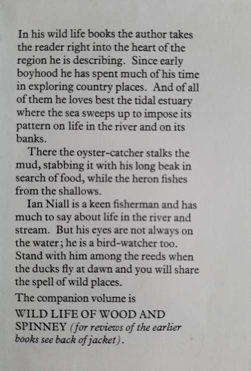 Wild Life of River & Marsh by Ian Niall