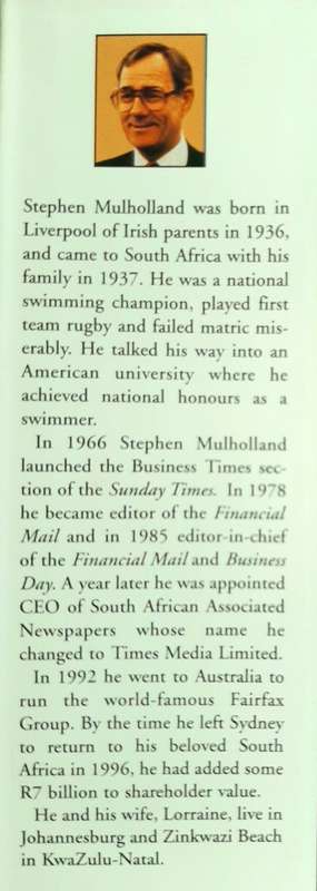 Another Voice by Stephen Mulholland Foreword by Harry Oppenheimer