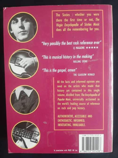 The Virgin Encyclopedia of Sixties Music by Colin Larkin