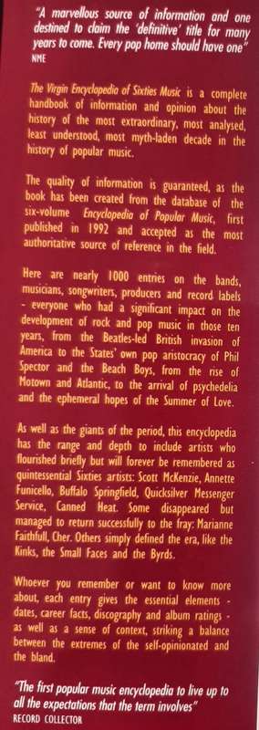 The Virgin Encyclopedia of Sixties Music by Colin Larkin