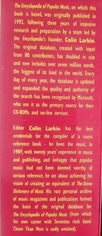 The Virgin Encyclopedia of Sixties Music by Colin Larkin