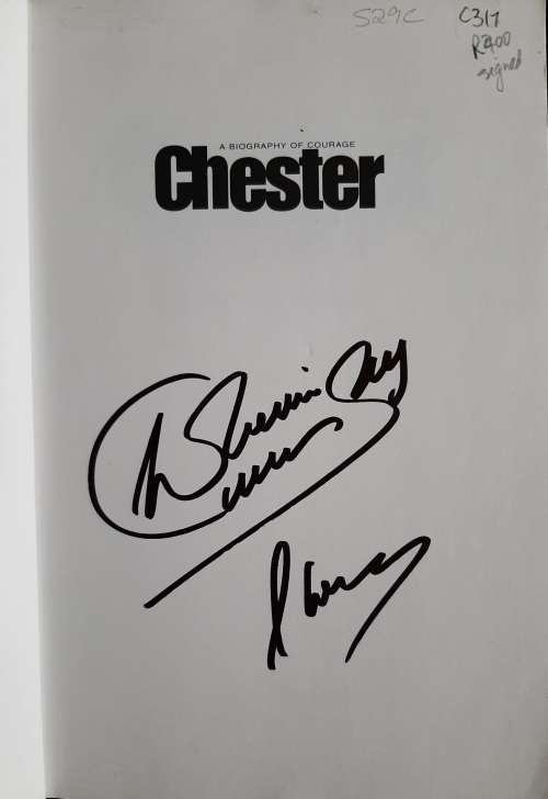 Chester: A Biography of Courage by Mark Keohane SIGNED.
