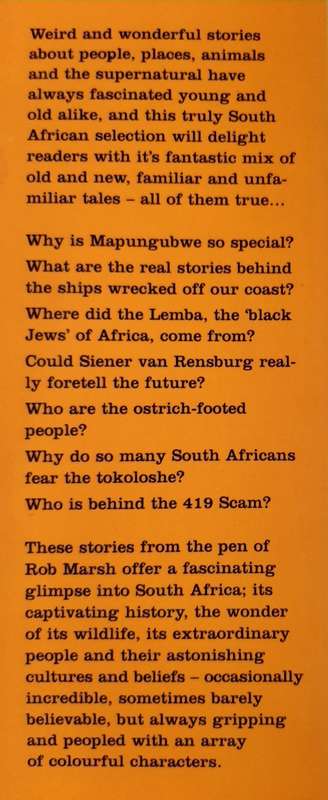 South Africa Weird & Wonderful by Rob Marsh