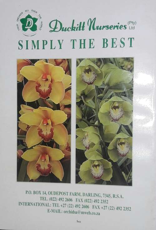 Orchids South Africa - A South Africa Orchid Council Publication