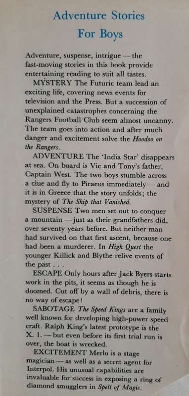 Adventure Stories for Boys - Illustrated by Paul Sharp