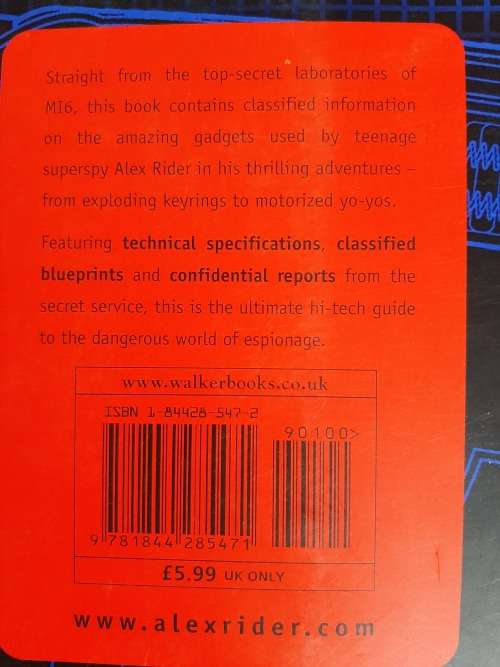 Alex Rider: The Gadgets by Anthony Horowitz