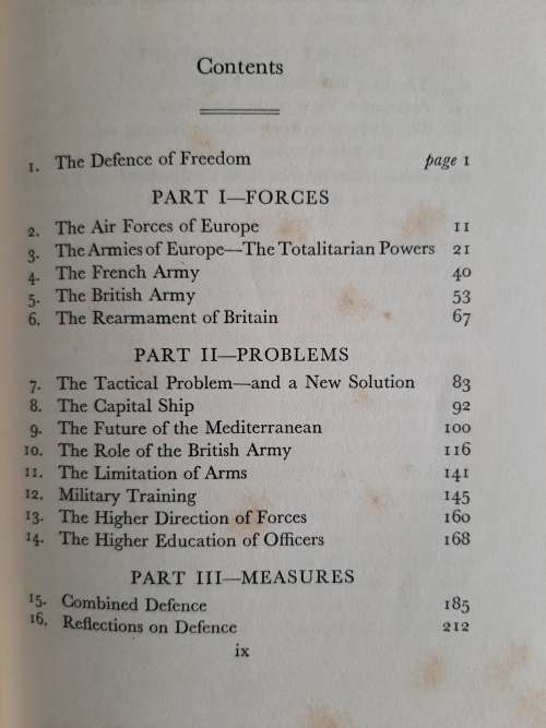 Europe in Arms by Liddell Hart