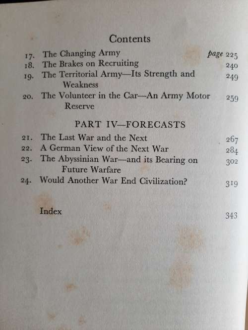 Europe in Arms by Liddell Hart